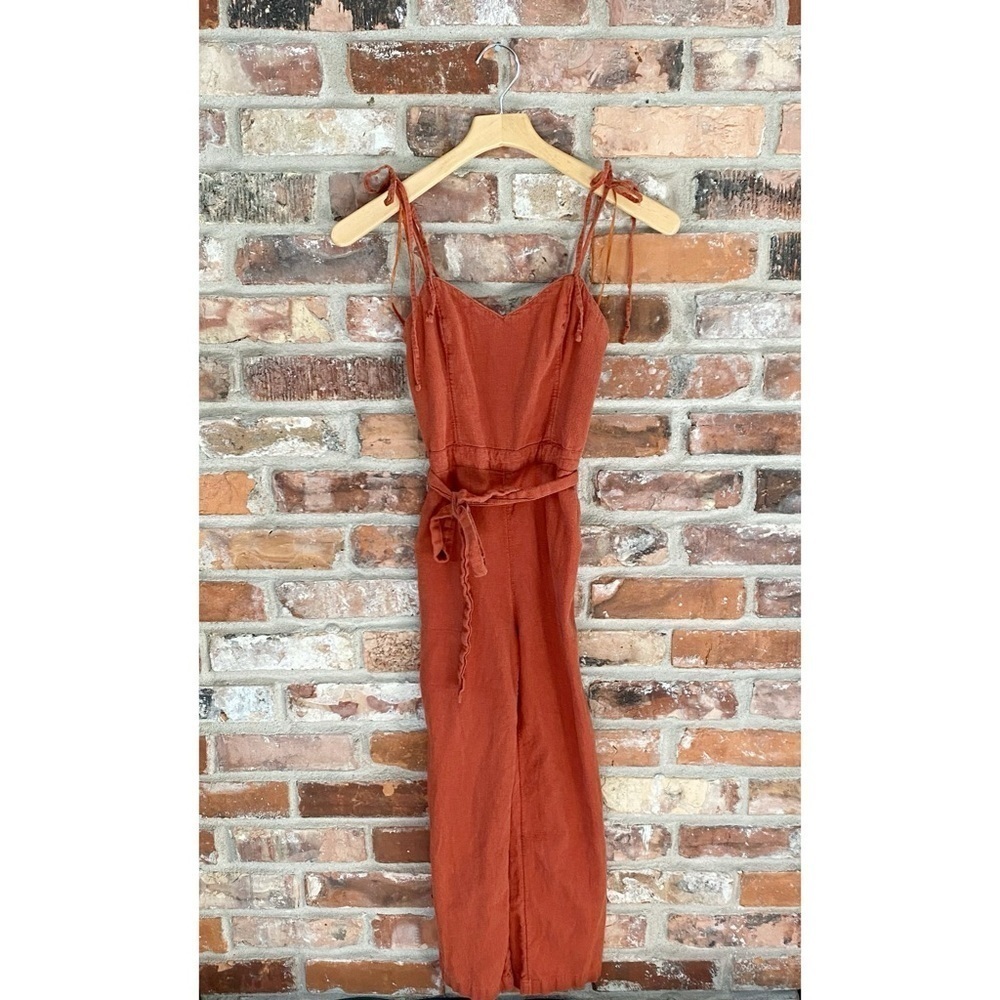 Abercrombie & Fitch Rust Jumpsuit